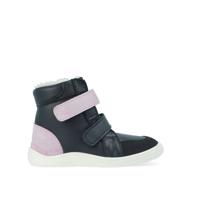 BABY BARE FEBO WINTER Sparkle Black Asfaltico Dětské zimní zateplené barefoot boty - 24