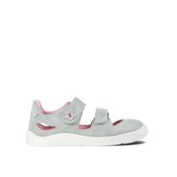 BABY BARE SANDÁLKY FEBO JOY Grey Pink  Dětské barefoot sandály - 27