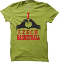 Basketbalové tričko Czech basketball pro muže
