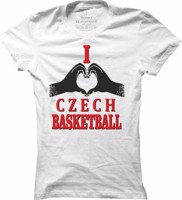 Basketbalové tričko Czech basketball pro ženy