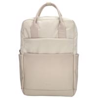 Batoh na notebook Beagles Originals Kobe - krémová - 6,5 L 22851