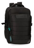 Batoh na notebook s USB portem Adept Dmas - černý 18 L