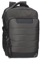Batoh na notebook s USB portem Adept Dmas - šedý 18 L