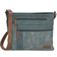 Beagles Brunete dámská crossbody kabelka dvoukomorová - modrá