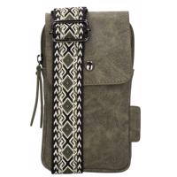 Beagles dámská crossbody taška na mobil Malaga - olivová