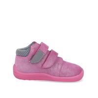 BEDA CELOROČNÍ VELUR BF0001/W/M/TS/2 JANETTE - užší pata Dětské celoroční barefoot boty - 22