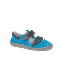 BEDA SANDÁLY BF 0001/SD/W TOM Light Blue Dětské barefoot sandály - 29