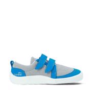 BEDA TENISKY TEX ANDY Gray Blue Dětské barefoot tenisky - 22