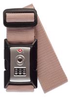 Bezpečnostní popruh na zavazadlo s TSA zámkem Worldpack - starorůžová