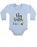Body s potiskem Big sister to bee