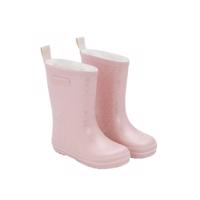 BUNDGAARD ASPEN Old Rose Sparkle Dětské zateplené barefoot holínky - 30