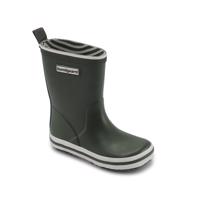 BUNDGAARD CLASSIC RUBBER BOOT Army Dětské barefoot holínky - 28