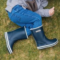 BUNDGAARD CLASSIC RUBBER BOOT Navy Dětské barefoot holínky - 33