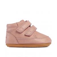 BUNDGAARD PREWALKER II VELCRO Old Rose WS  | Dětské celoroční barefoot boty - 23