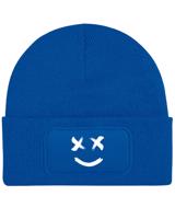 Čepice s obdélníkovou nášivkou Smile Face