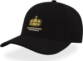 Černá kšiltovka PEUNI - zlaté logo