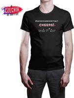 Černé pánské tričko - ICWDS Voči, pi*o