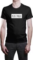 Černé pánské tričko PIPUB - Nejsu z Praglu