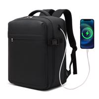 Cestovní batoh na notebook 15,6" Kono 24 L - černý - 40x30x20 cm