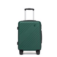 Cestovní kabinový kufr ABS+PC Kono - zelený - 34 L