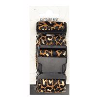 Cestovní popruh na kufr Enrico Benetti - hnědý