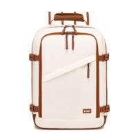 Cestovní příruční batoh Kono 24 L - béžovo-hnědý - 40x30x20 cm