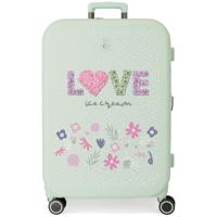 Cestovní rozšiřitelný ABS kufr Love Ice Cream - Enso - 79L