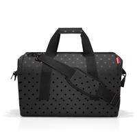 Cestovní taška Reisenthel Allrounder L Glossy Dots - 30L - černá