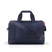 Cestovní taška Reisenthel Allrounder L Rhombus Midnight Gold - 30L - navy