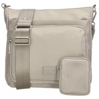 Charm London dámská taška přes rameno Odeon - světle šedá 22172