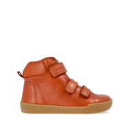 CRAVE SNOWFIELD Cognac | Dětské zimní zateplené barefoot boty - 31 - 215 mm