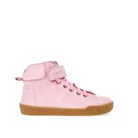 CRAVE WINFIELD Pink Dětské zimní zateplené barefoot boty - 28