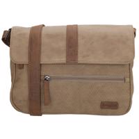 Crossbody kabelka s klopou Beagles Brunete - taupe