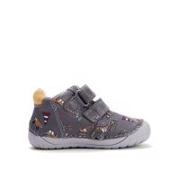 D.D.STEP S070-52480A Šedá Dětské barefoot tenisky - 21