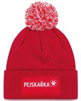 Dámská čepice s obdélníkovou nášivkou pro pejskařky