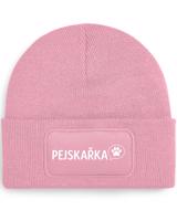 Dámská čepice s obdélníkovou nášivkou pro pejskařky