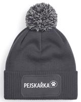 Dámská čepice s obdélníkovou nášivkou pro pejskařky