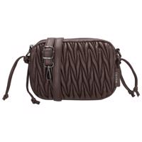 Dámská crossbody kabelka Charm London West End - tmavě hnědá - 15x20 cm