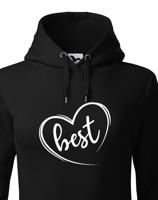 Dámská/Dětská mikina Best Friends se srdcem pro nejlepší kamarádky