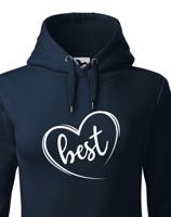 Dámská/Dětská mikina Best Friends se srdcem pro nejlepší kamarádky
