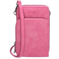 Dámská kabelka na telefon/peněženka s popruhem přes rameno Beagles Marbella - FUCHSIA - na výšku