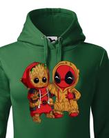 Dámská mikina Deadpool a Groot - super dárek