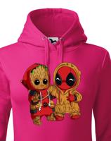Dámská mikina Deadpool a Groot - super dárek