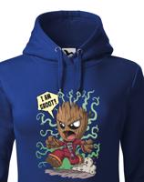 Dámská mikina Groot - pro fanoušky Strážci Galaxie