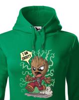 Dámská mikina Groot - pro fanoušky Strážci Galaxie