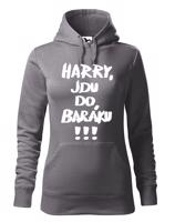 Dámská mikina Harry, jdu do baráku!!! Triko z filmu Sám doma