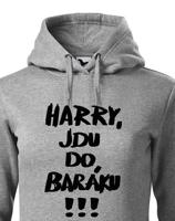 Dámská mikina Harry, jdu do baráku!!! Triko z filmu Sám doma