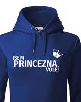 Dámská mikina Jsem princezna vole - s dopravou jen za 46 Kč