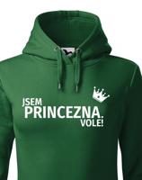 Dámská mikina Jsem princezna vole - s dopravou jen za 46 Kč