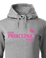 Dámská mikina Jsem princezna vole - s dopravou jen za 46 Kč